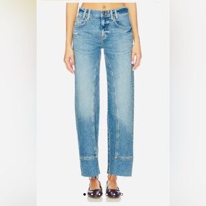 We The Free Light Blue Straight Leg Jeans